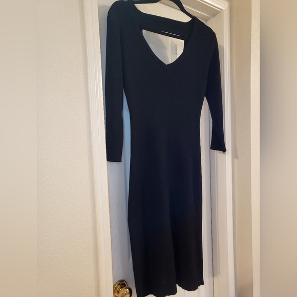 No Boundaries Black Knit Bodycon Dress, Size 2XL - Picture 6 of 6